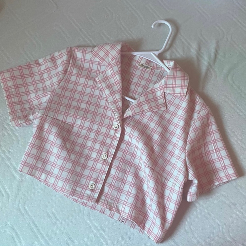 rare pink brandy melville vivian top